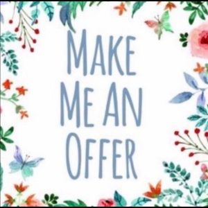 Reasonable offers accepted